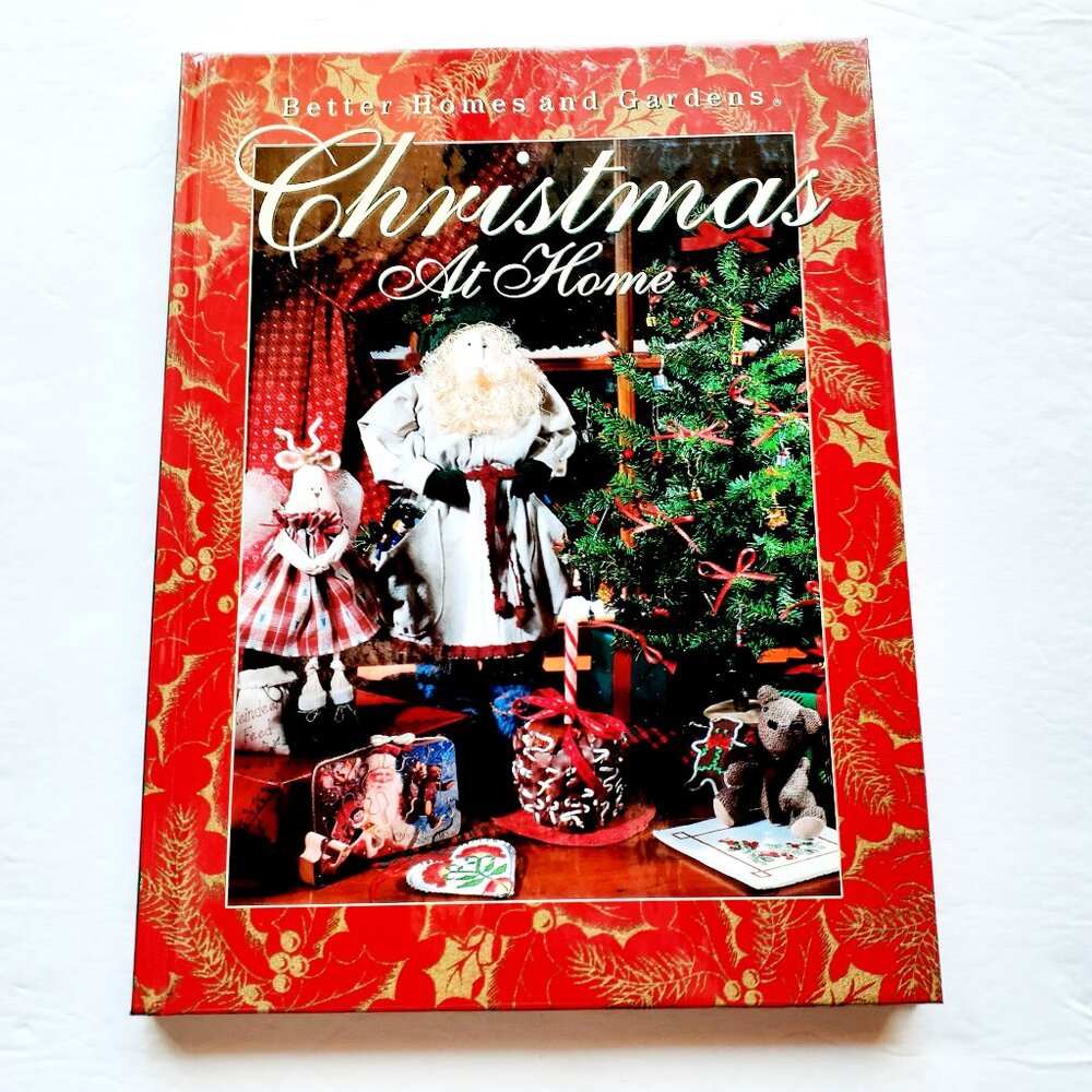 Better Homes and Gardens Vintage Christmas At Home Decoration Craft Recipes Gift